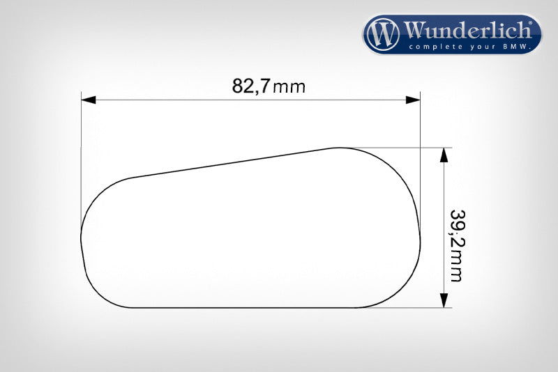 Extensión de Pata Lateral para BMW R 1250 GS/GSA (Cuadro Bajo)