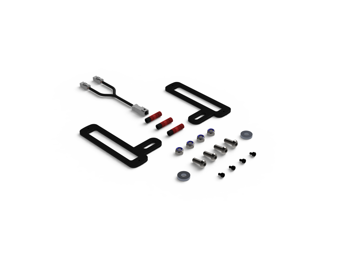 Base para Luces Auxiliares en Placa