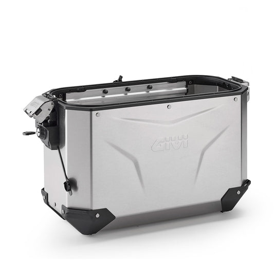 Maleta Lateral EVO Plata: 37 Litros (Izquierda)