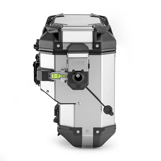 Maleta Lateral EVO Plata: 33 Litros (Derecha)