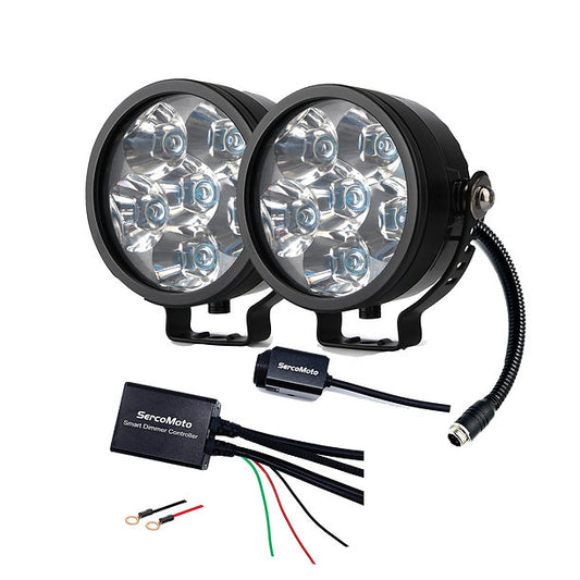 Kit de Luces Auxiliares SM6121 con Dimmer