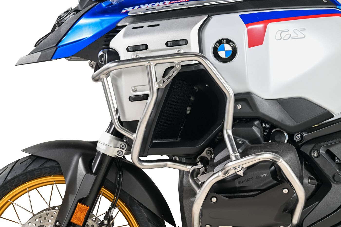 Defensa Alta Acero para BMW R 1300 GSA con Defensa Baja OEM