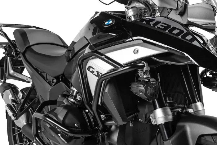 Defensa Alta Negra para BMW R 1300 GSA con Defensa Baja OEM