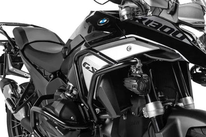 Defensa Alta Negra para BMW R 1300 GSA con Defensa Baja OEM