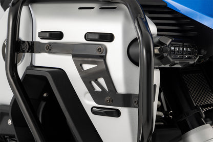 Defensa Alta Negra con Extensión para BMW R 1300 GSA con Defensa Baja OEM