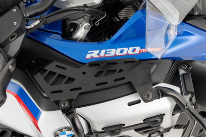 Defensa Alta Negra con Extensión para BMW R 1300 GSA con Defensa Baja OEM