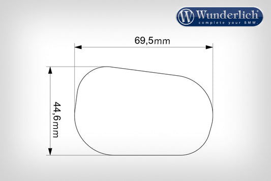 Extensión de Pata Lateral para BMW R 1250 GS/GSA (Cuadro Regular)
