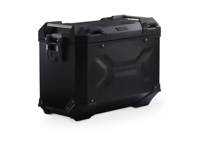 Maleta Lateral Trax Adv de 45 Litros: Izquierda Negra