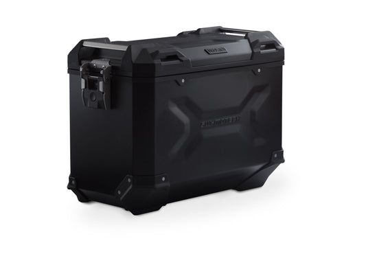 Maleta Lateral Trax Adv de 45 Litros: Izquierda Negra