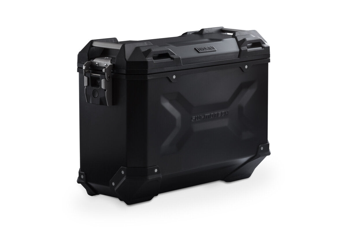Maleta Lateral Trax Adv de 37 Litros: Izquierda Negra