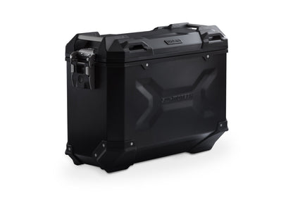 Maleta Lateral Trax Adv de 37 Litros: Izquierda Negra