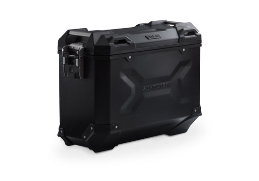 Maleta Lateral Trax Adv de 37 Litros: Izquierda Negra