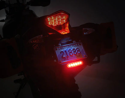 Luz de Freno (Stop) con Base para Placa