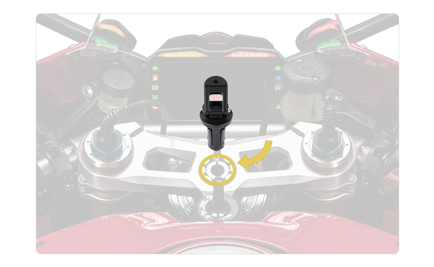 Soporte de Horquilla para Pantalla