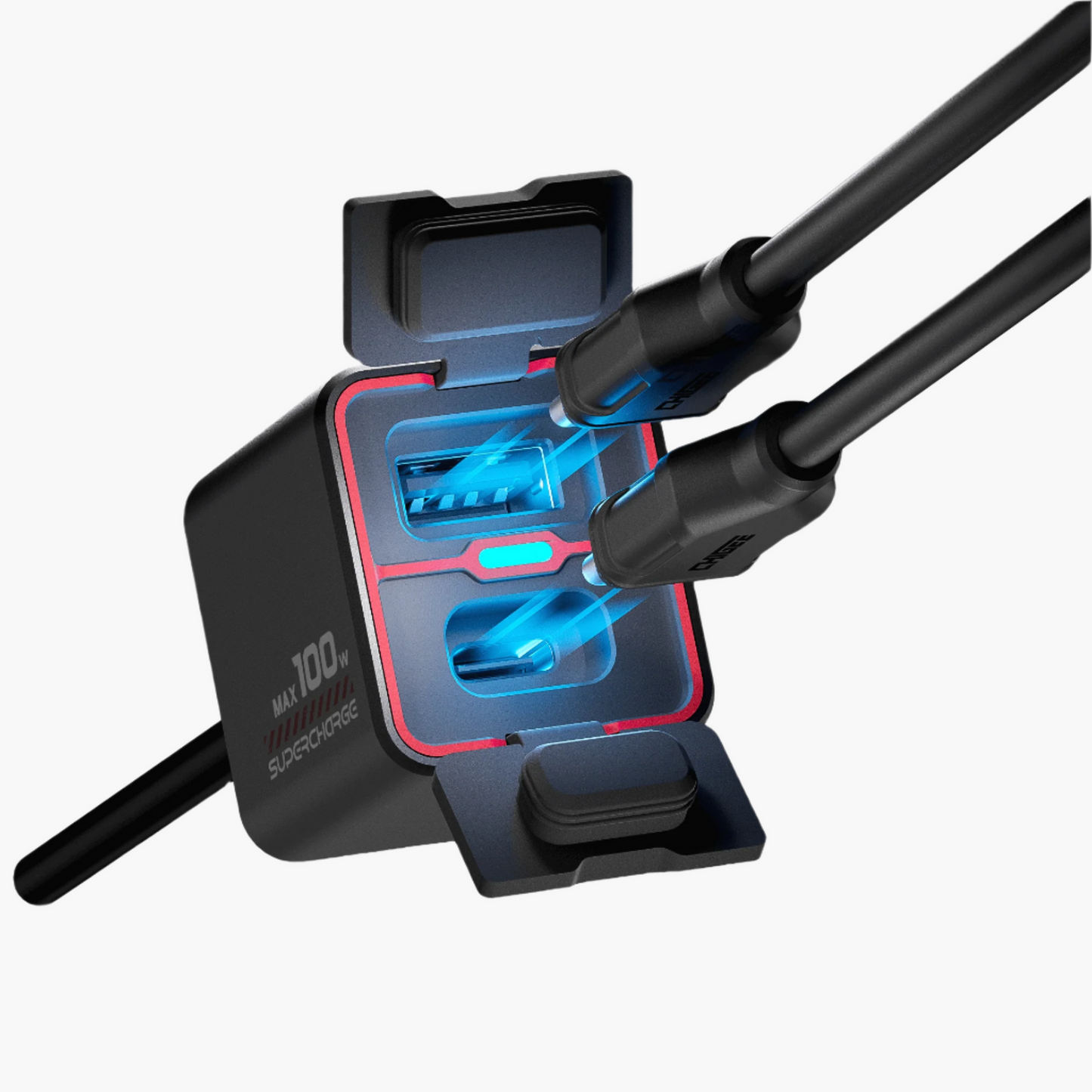 Centro de Carga Inteligente Bidirecional (Smart Battery Tender)