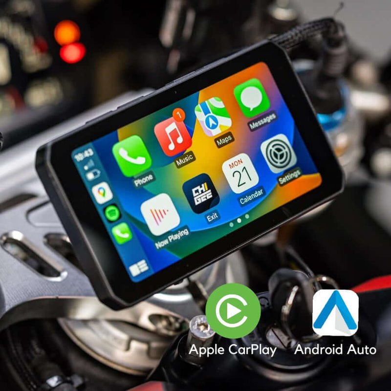 Pantalla Inteligente AIO-5 con Dash Cam (Carplay/Android Auto)