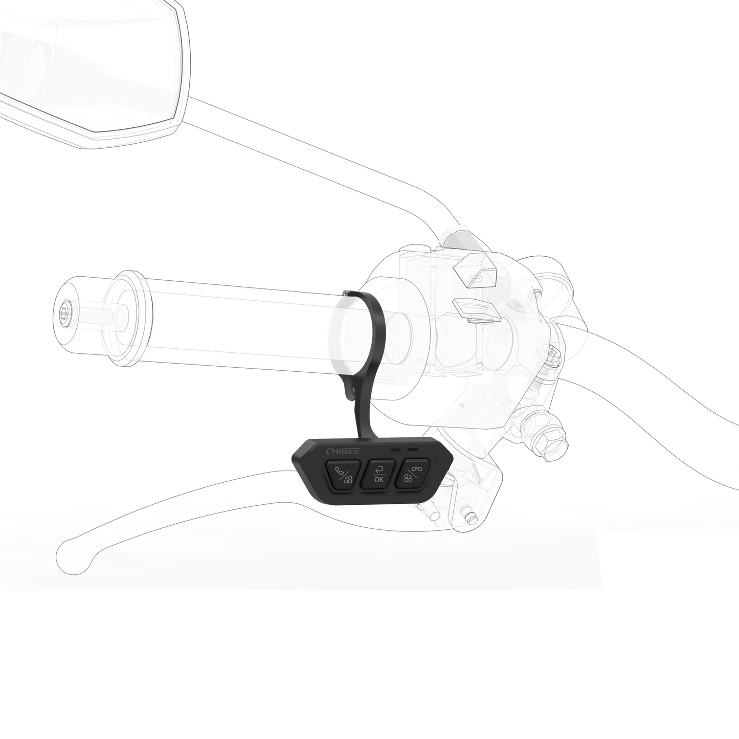 Soporte de manillar para mando a distancia