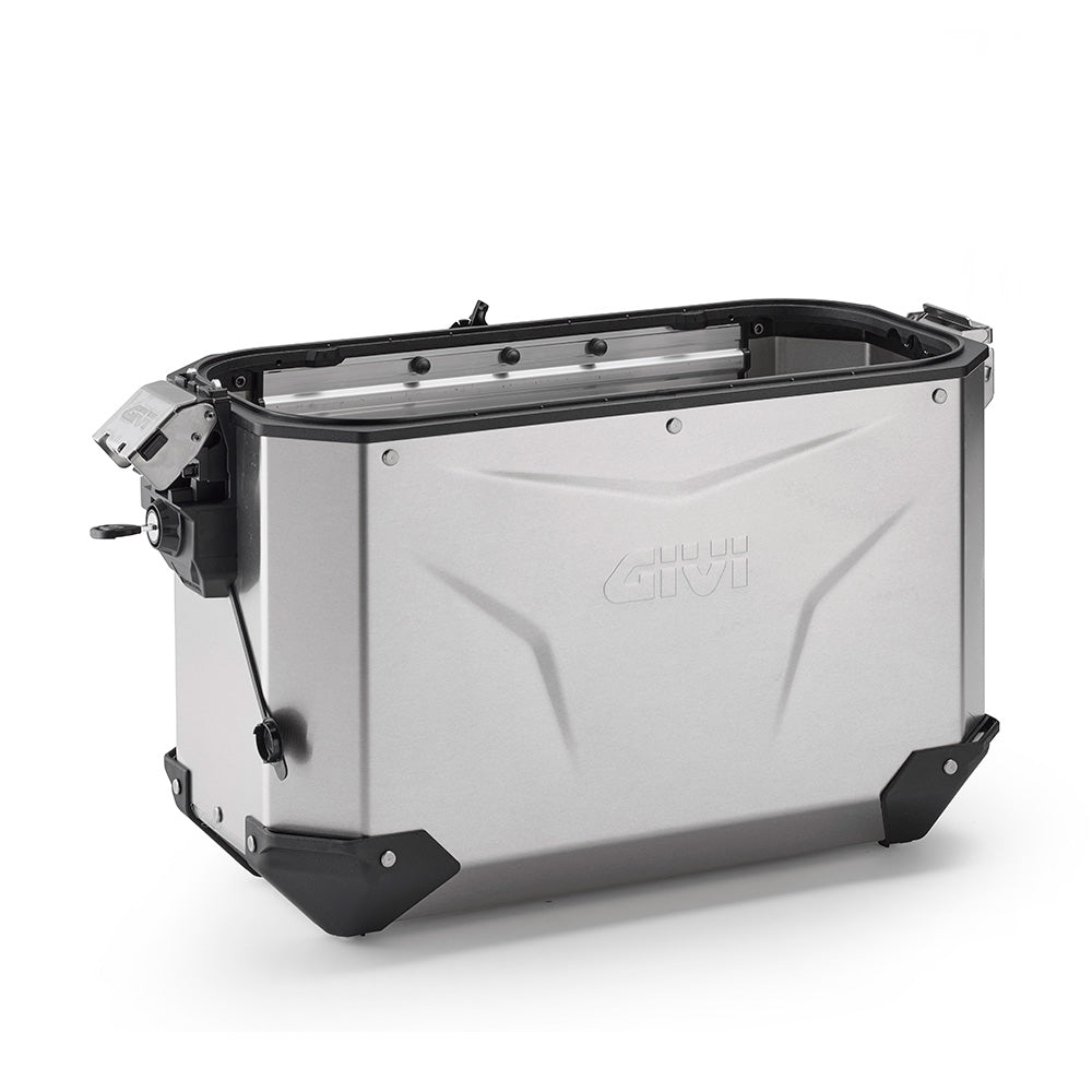 Maleta Lateral EVO Plata: 37 Litros (Izquierda)