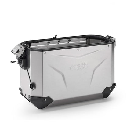 Maleta Lateral EVO Plata: 37 Litros (Izquierda)