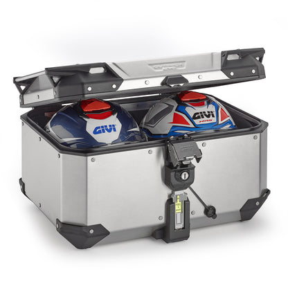Top Case Plata Outback EVO de 58 Litros