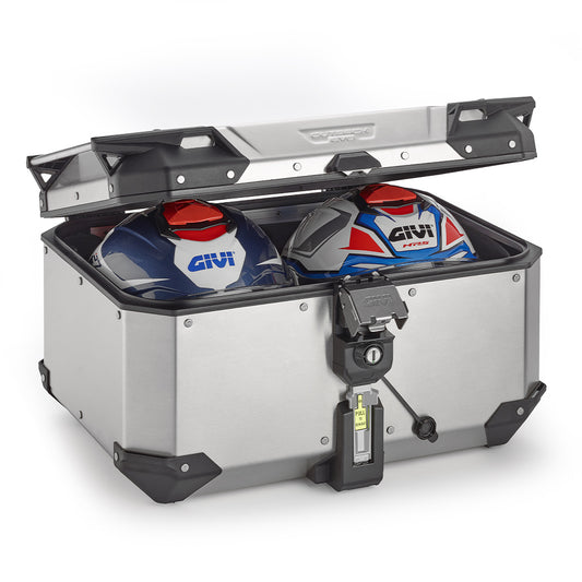 Top Case Plata Outback EVO de 58 Litros