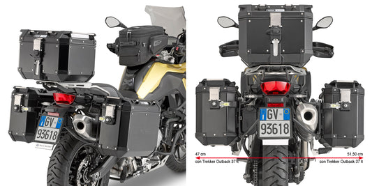 Rack para Maletas Laterales de BMW 750/800/850 GS/GSA