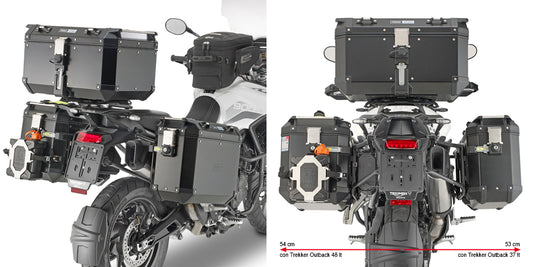 Rack de Maletas Laterales para Triumph Tiger 900