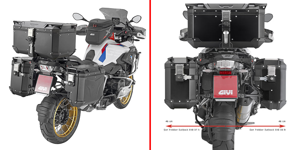 Rack para Maletas Laterales EVO de BMW 1250 GS