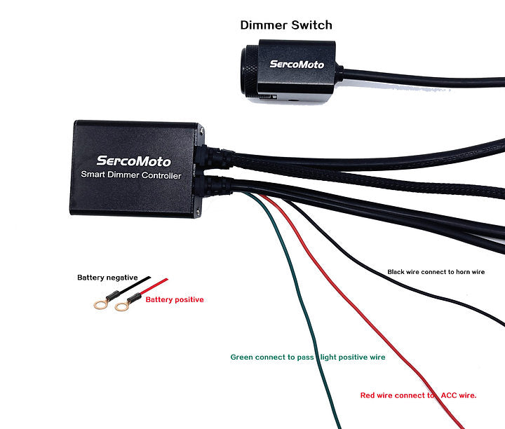Kit de Luces Auxiliares SM6121 con Dimmer