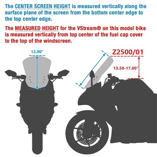 Windshield Z Technik Sport Humo Obscuro para BMW Serie R 1300 GS/GSA